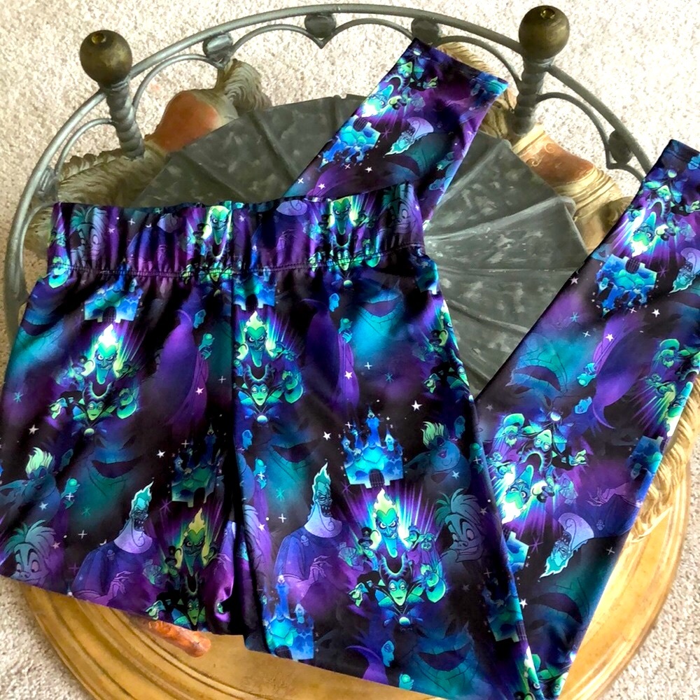 Disney’s Villains After Hours Party Leggings NWT - Picture 2 of 7